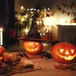 Halloweenske sviečky