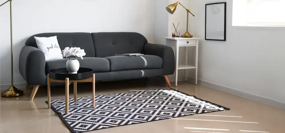 koberec obývačka