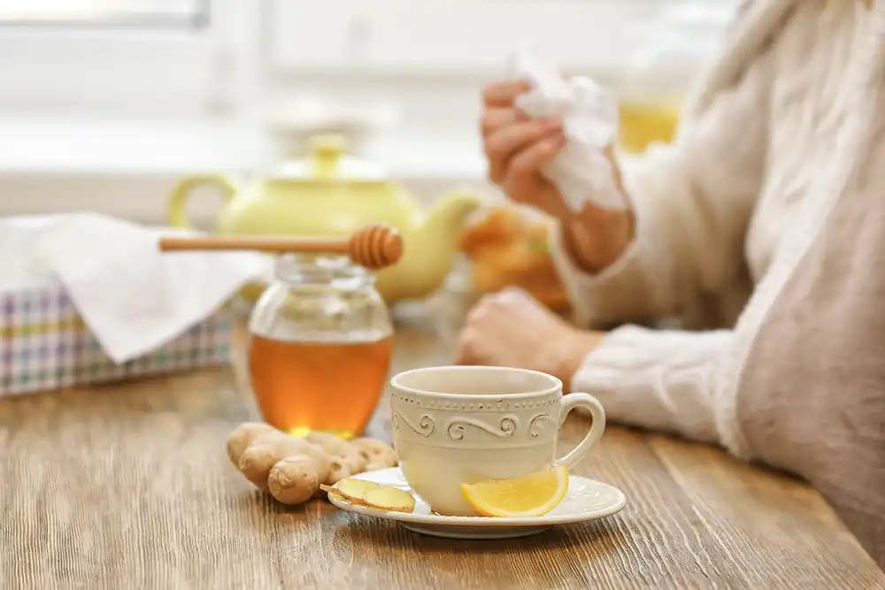 Ako sa zbaviť kašľa - Urobte si zázvorový čaj